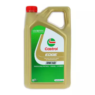 Huile moteur CASTROL EDGE 0W-40 5L - Performance ultime