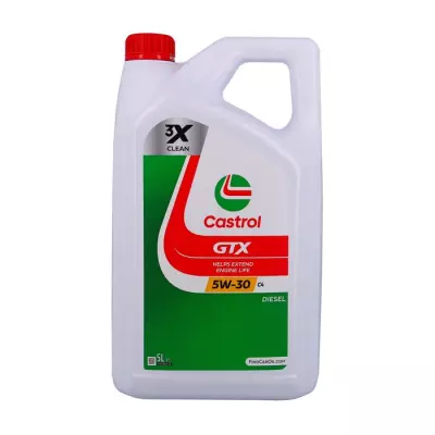 Huile moteur CASTROL GTX 5W-30 C4 5L - Performances exceptionnelles