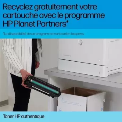 HP 125A toner LaserJet cyan authentique