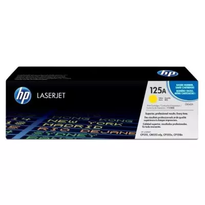 HP 125A toner LaserJet jaune authentique
