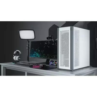 Boîtier PC CORSAIR 7000D AIRFLOW Blanc - Spacieux et Élégant