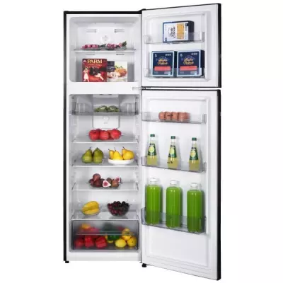 Réfrigérateur congélateur haut Continental Edison - 247L Noir - Total No Frost