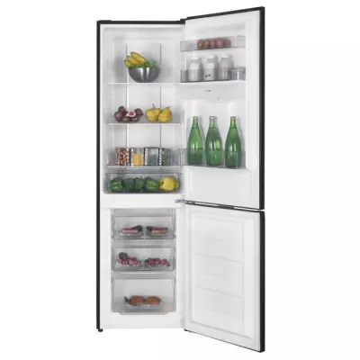 Réfrigérateur congélateur bas TOTAL No Frost - Noir - 251L