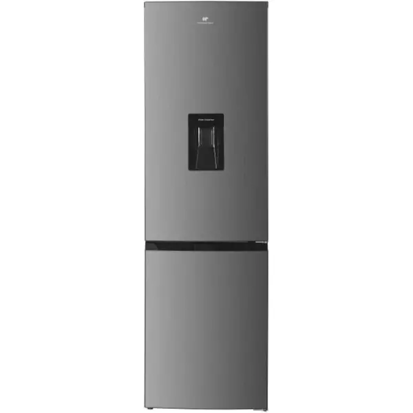 Réfrigérateur congélateur bas - CONTINENTAL EDISON - 325L - Total No Frost (Sans givre)- distributeur d'eau- Inox