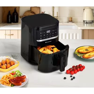 Friteuse à Air Sans Huile 4,5L - Noir - 1400W