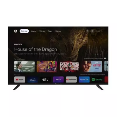 TV Continental Edison CELED55SGUHD24B6 - UHD 4K Smart - Google TV