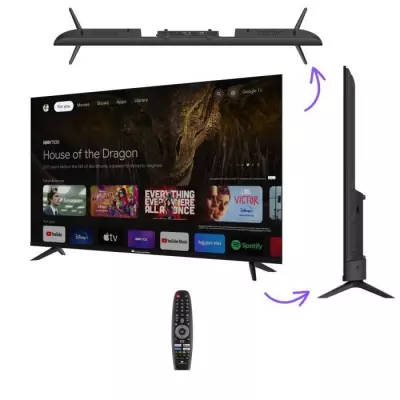 TV QLED Continental Edison CELED55SQLDV24B6 55'' UHD Smart