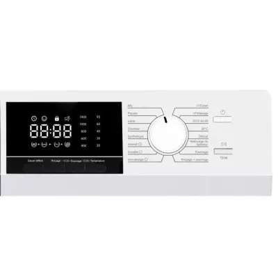 Lave-linge hublot 10 kg Continental Edison - Classe A - Blanc