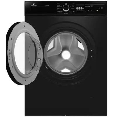 Lave-linge hublot 9kg noir mat - Continental Edison