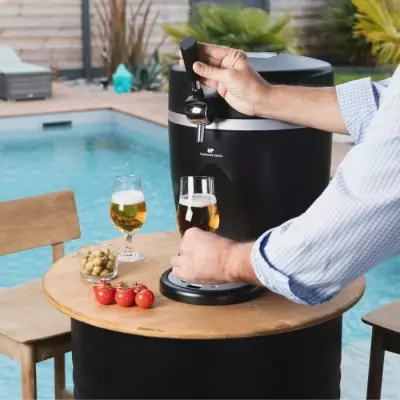 Tireuse à bière 5L Continental Edison MB5B3 - Noir - Pratique et Puissante