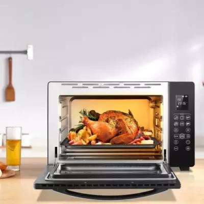 Mini-four électrique 45L noir - Rotissoire, Convection naturelle