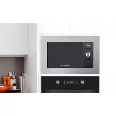Four micro-ondes encastrable Grill 20L Inox Continental Edison