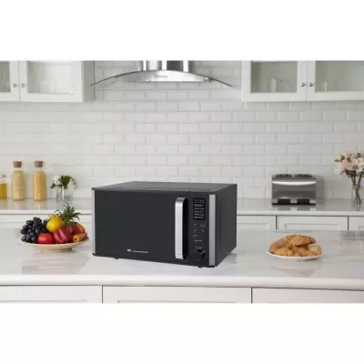Micro-ondes Grill Noir Continental Edison MO28GB - Compact et Performant