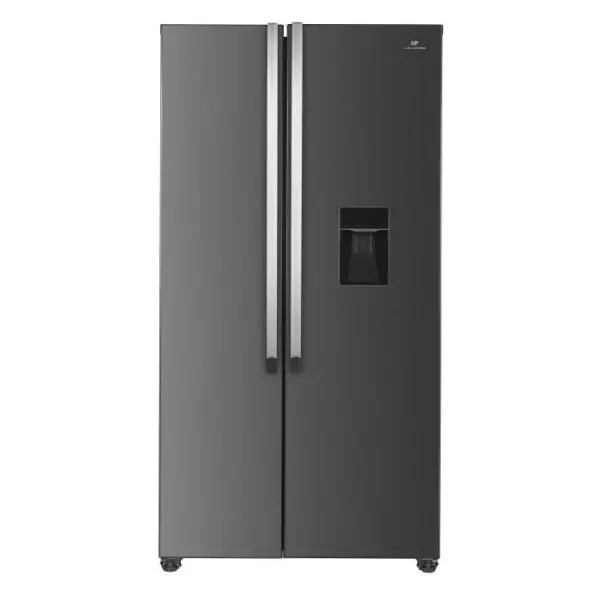 Réfrigérateur américain CONTINENTAL EDISON - CERA532NFIX-Total No Frost (Sans givre)- 529L - L90cm xH177cm - Moteur inverter-