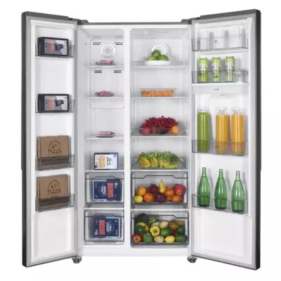 Réfrigérateur américain Inox 529L - Total No Frost - Moteur inverter
