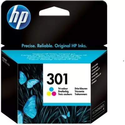 HP 301 cartouche d'encre trois couleurs authentique