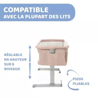 Lit Bébé Chicco Next2Me - Berceau Cododo Pratique