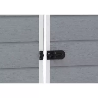 Abri de jardin 4,4 m² avec plancher en résine Premium 86 Gris