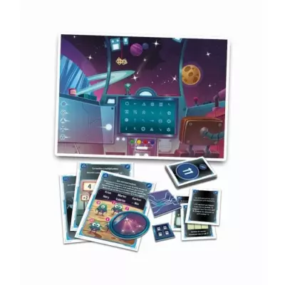 Clementoni Escape Game - Pharaon, Espace, Château - 1 à 8 joueurs