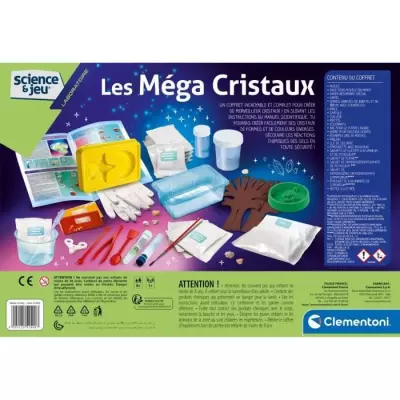 Clementoni - Mega Cristaux: Créez vos propres cristaux!