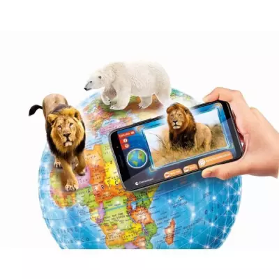 Globe interactif Exploraglobe - Voyage en temps réel
