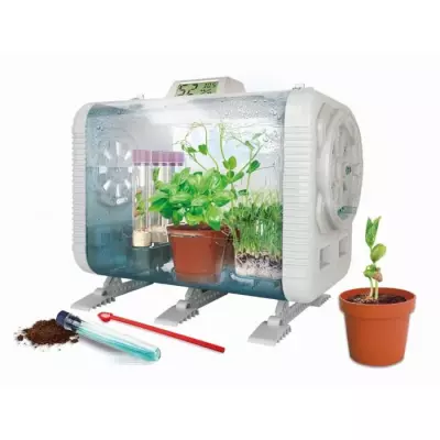 Serre High-Tech Clementoni - Contrôle Lumière/Temperature - Jardinage
