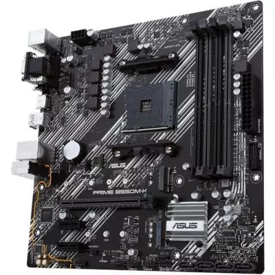 Carte mere - ASUS - PRIME B550M-K - AMD B550 - Emplacement AM4 micro ATX
