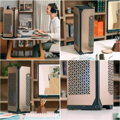 Boîtier PC COOLER MASTER NCORE 100 MAX: Petit, Puissant, Efficace