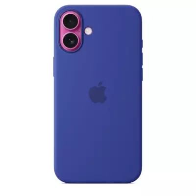 Coque en silicone iPhone 16 Plus avec MagSafe - Ultramarine