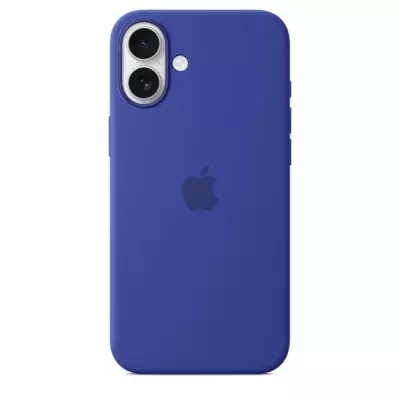 Coque en silicone iPhone 16 Plus avec MagSafe - Ultramarine