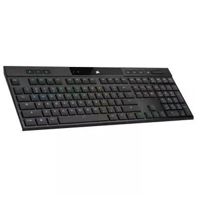 Clavier Gaming Mécanique Ultrafin CORSAIR K100 AIR WIRELESS LED RGB Noir