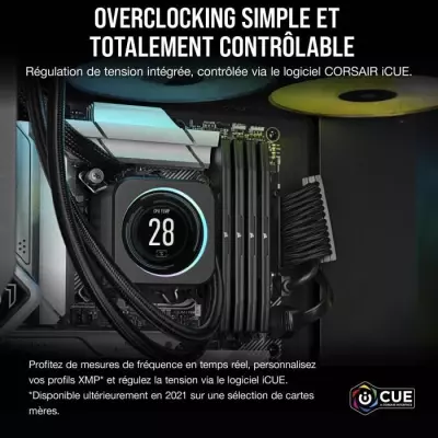 CORSAIR Vengeance 32GB DDR5 4800MHz - Noir