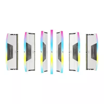 RAM CORSAIR Vengeance RGB DDR5 - 32Go 2x16Go DIMM - 6000MHz - Noir