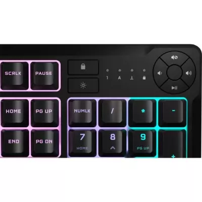 Clavier gaming filaire à membrane CORSAIR K55 CORE RGB - Gris
