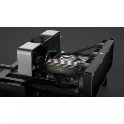Mémoire RAM CORSAIR Dominator Titanium RGB DDR5 64GB - Haute vitesse - Noir
