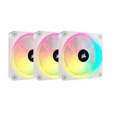 Ventilation PC CORSAIR QX RGB Series - Kit de Démarrage 120mm Blanc