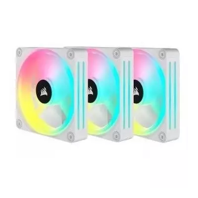 Ventilation PC CORSAIR QX RGB Series - Kit de Démarrage 120mm Blanc