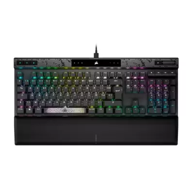 Clavier Corsair K70 MAX RGB, Noir - Design Compact et Lumineux