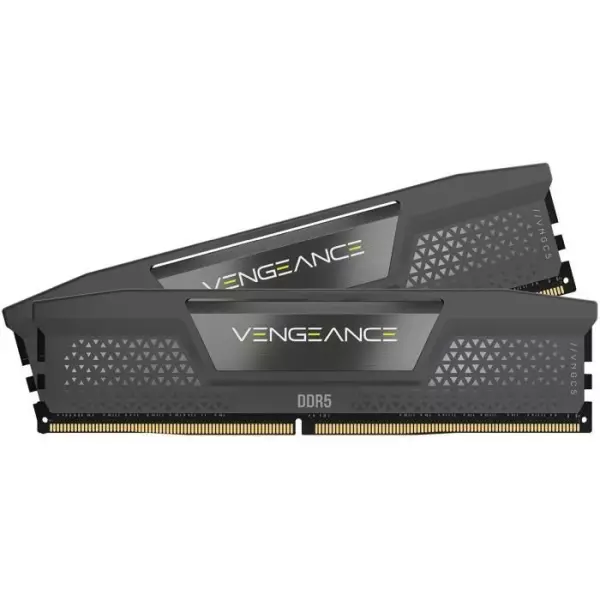 Mémoire RAM - CORSAIR - Vengeance DDR5 RAM 64Go (2x32Go) 5600MHz CL40 AMD EXPO Compatible iCUE - Gris