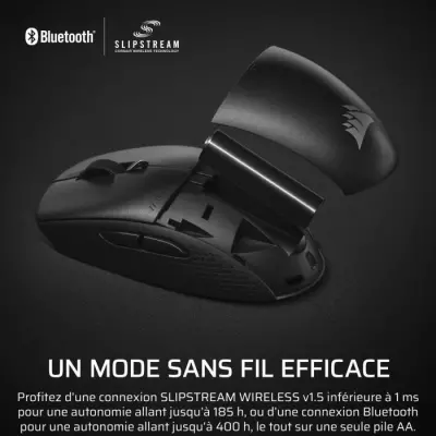Souris Gaming Sans Fil CORSAIR M55 Wireless Noire 