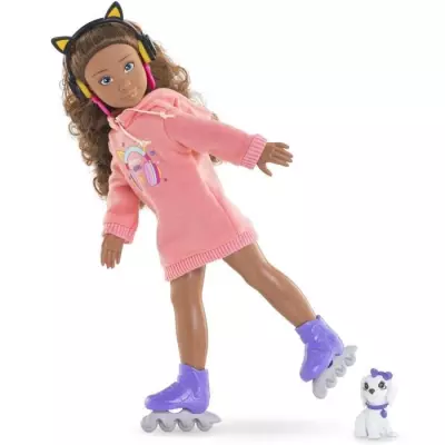 Poupée mannequin Corolle Melody Music & Mode - 28 cm - 4 accessoires