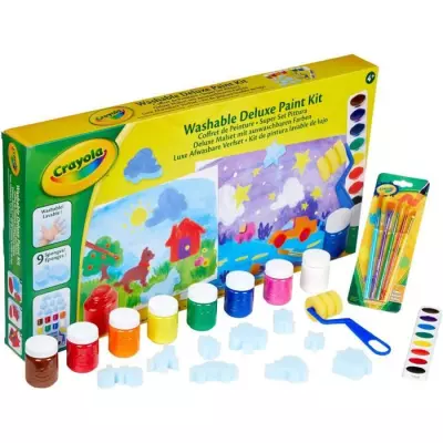 Coffret de Peinture Créatif Crayola - Non Tachantes!