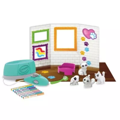 Coloriage Crayola Washimals Spray Boutique - Personnalise tes animaux