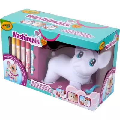 Coloriage CRAYOLA - Washimals Jumbo Dog à Personnaliser - Géant Lavable