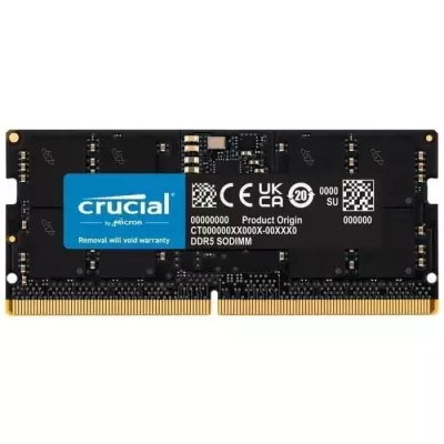 Mémoire RAM CRUCIAL DDR5-4800 SODIMM 16 Go - Performance ultime