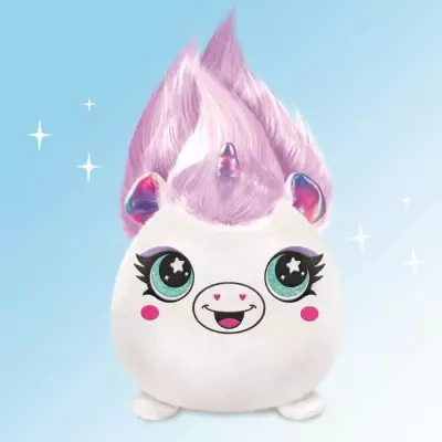 Personnalisez et Décorez avec Canal Toys - Airbrush Plush - Peluche Squishy Hair'iffic
