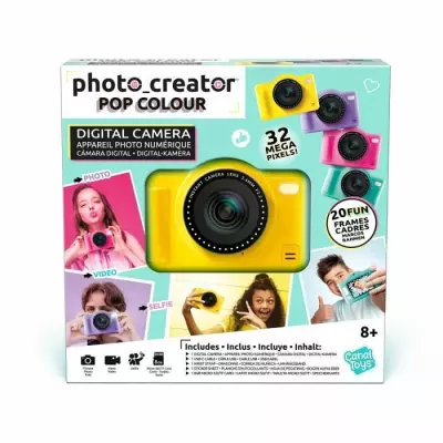 Canal Toys - Photo Creator Jaune - Avec SD 8Go - CLK 040
