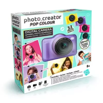 Canal Toys Photo Creator Violet - Avec carte SD 8Go - CLK 041