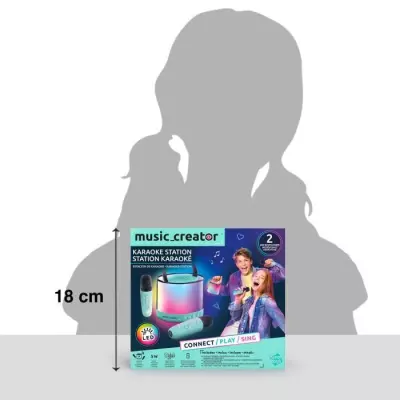 Canal Toys - Music Creator: Mini Station Karaoké - Enceinte Lumineuse