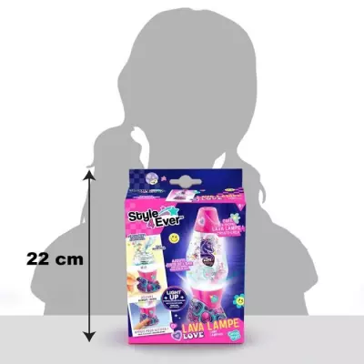 Mini Lava Lampe DIY - Canal Toys - Style 4 Ever - Rose Multicolore